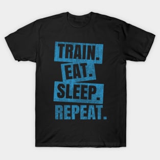 Train Eat Sleep Repeat T-Shirt